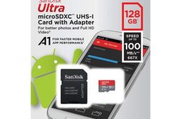 Sandisk 128GB Ultra A1 Memory Card