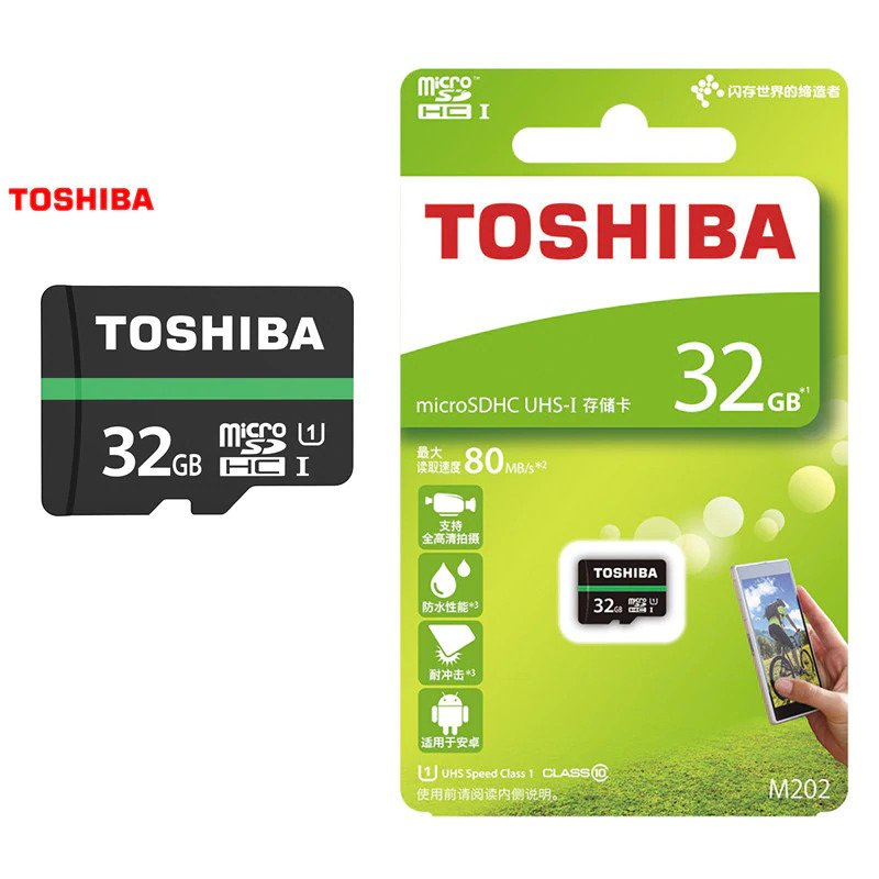 32GB Toshiba Memory Card