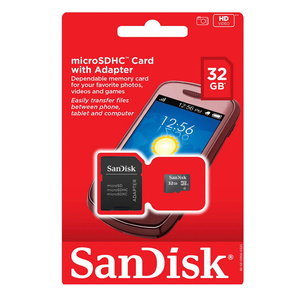 32GB SanDisk Memory Card