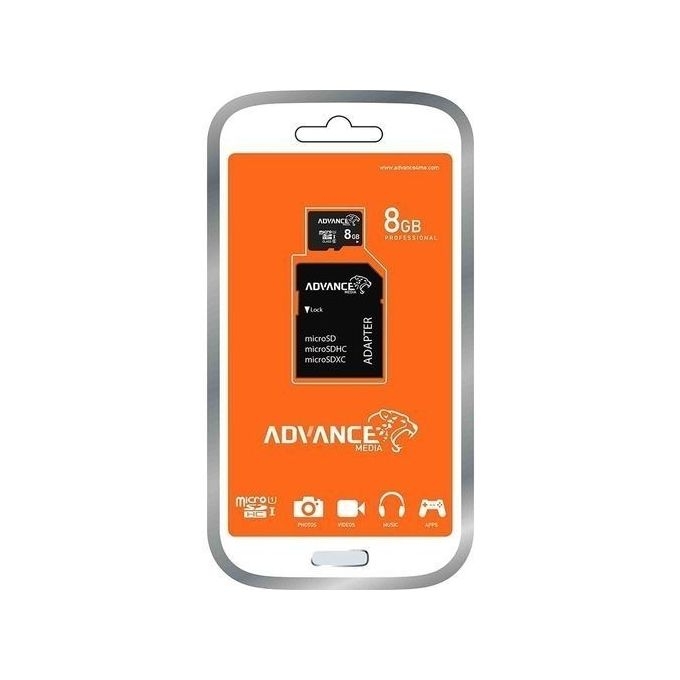 8GB Advance Memory Card