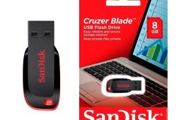 8GB SanDisk Cruzer Blade Flash Drive
