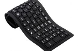 Foldable Flexible Keyboard – Water-resistant / Dirt Resistant / Dust-resistant
