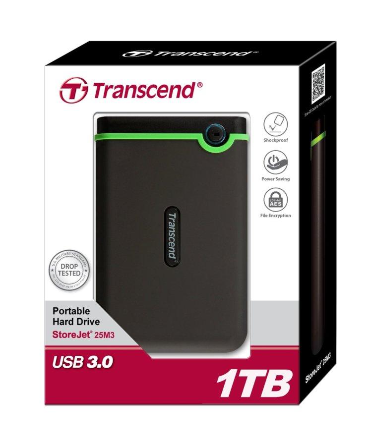 Transcend External Hard Drive – 1TB
