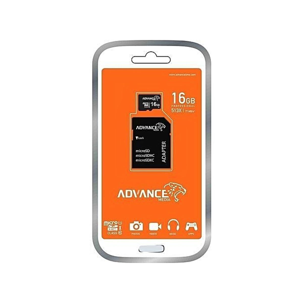 16GB Advance Memory Card