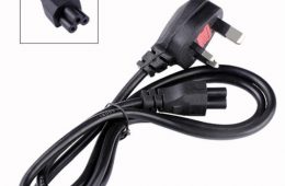 Laptop Power Flower Cable Fused 3 Pin Plug