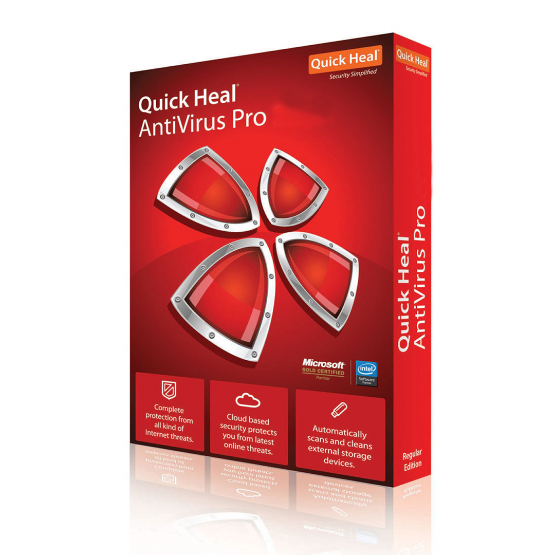 QuickHeal Antivirus Pro – 3Users