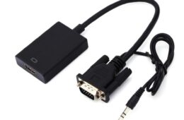 VGA Audio to HDMI Cable Adapter (FULL HD 1080P+Built-in Chipset)
